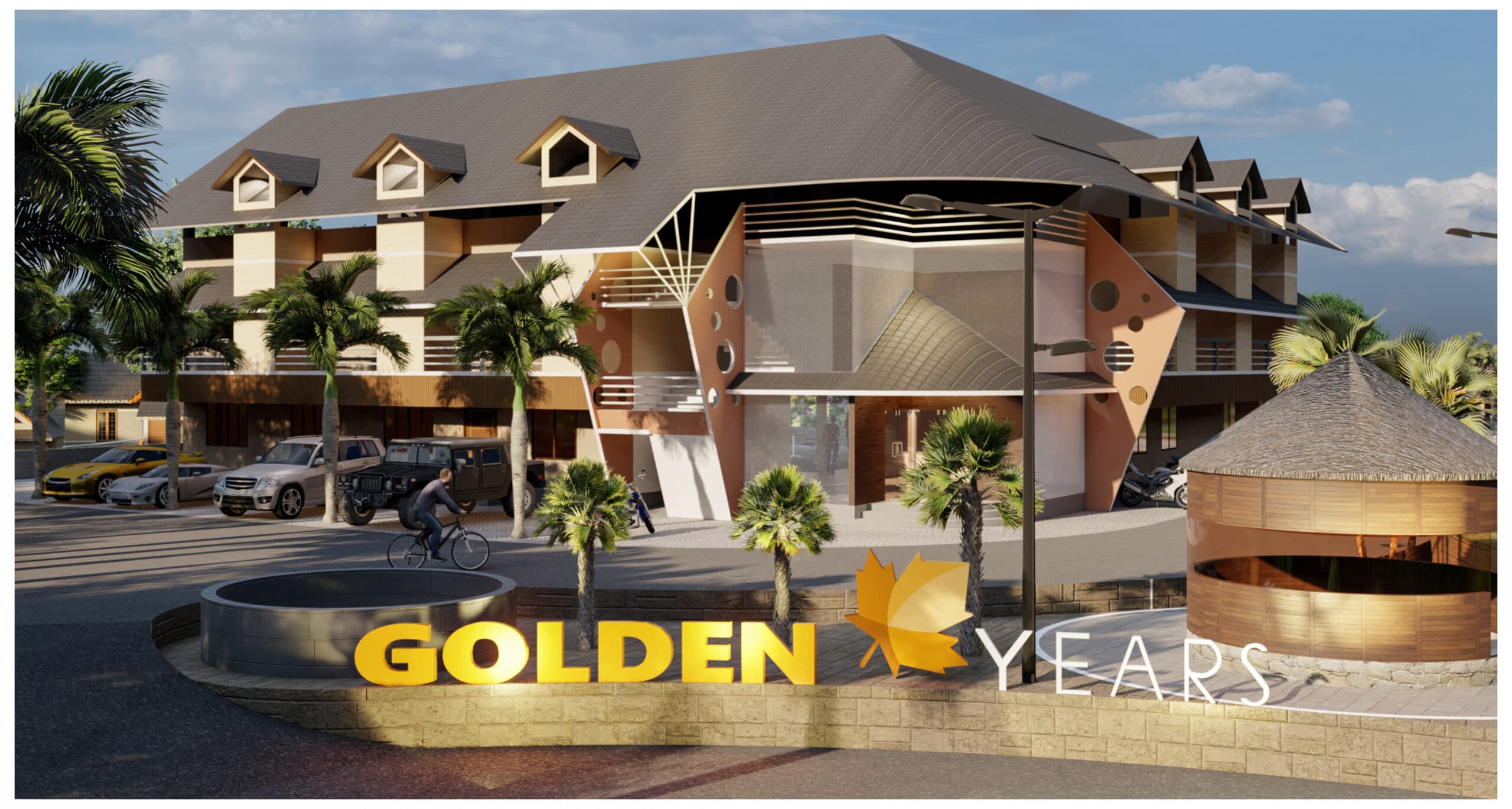 Golden Years Retirement Community - Main Building